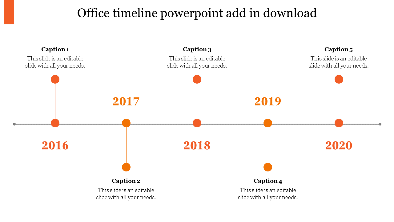 Free - Buy Now Office Timeline PowerPoint Add In Download